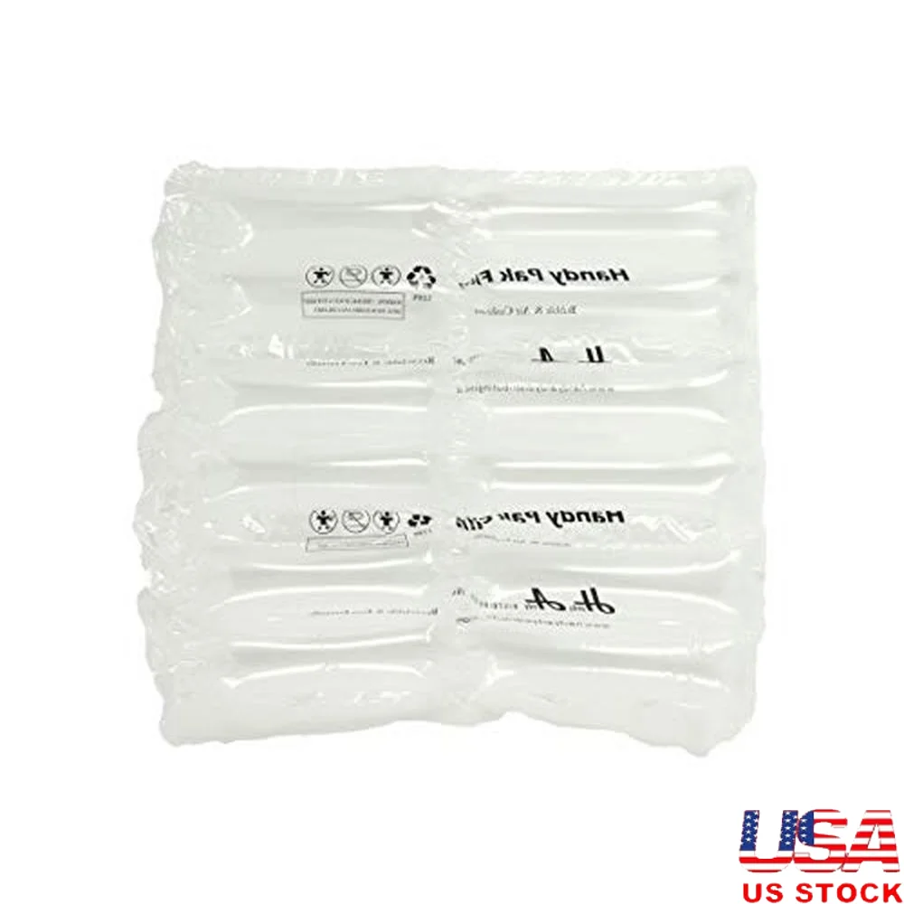 Tube Pillow Cushion Film Pack Mini Pak'R Machine RFID Tag Included 984Ft Roll 1.25mil LDPE Easy Tear Perforations 1 1/2in