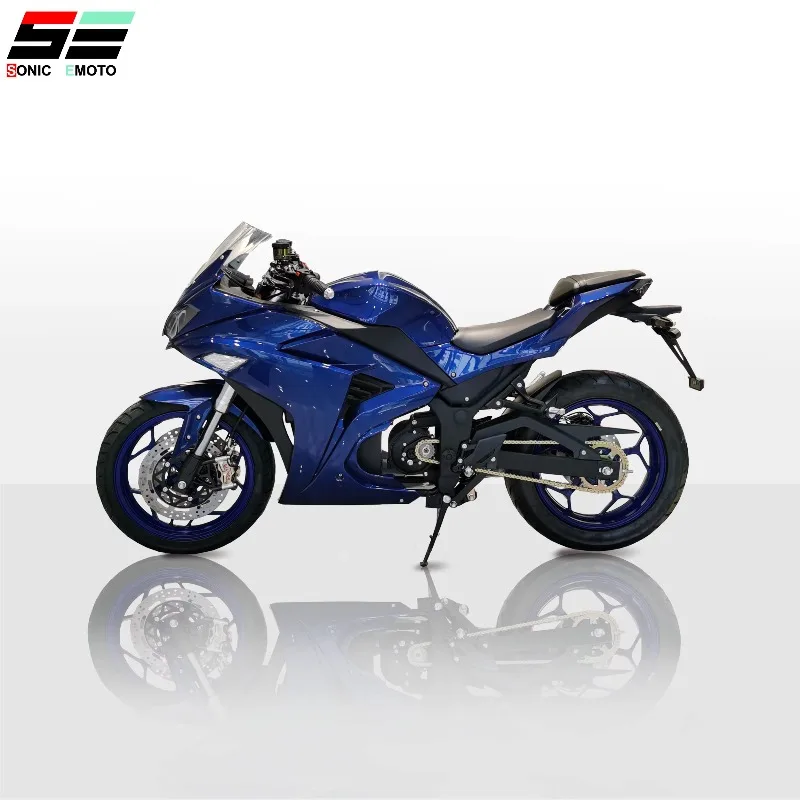 

NEW Model Brand R3/V6 Model Electric Motorcycles 140km/h 72V Motorcycle for Sale