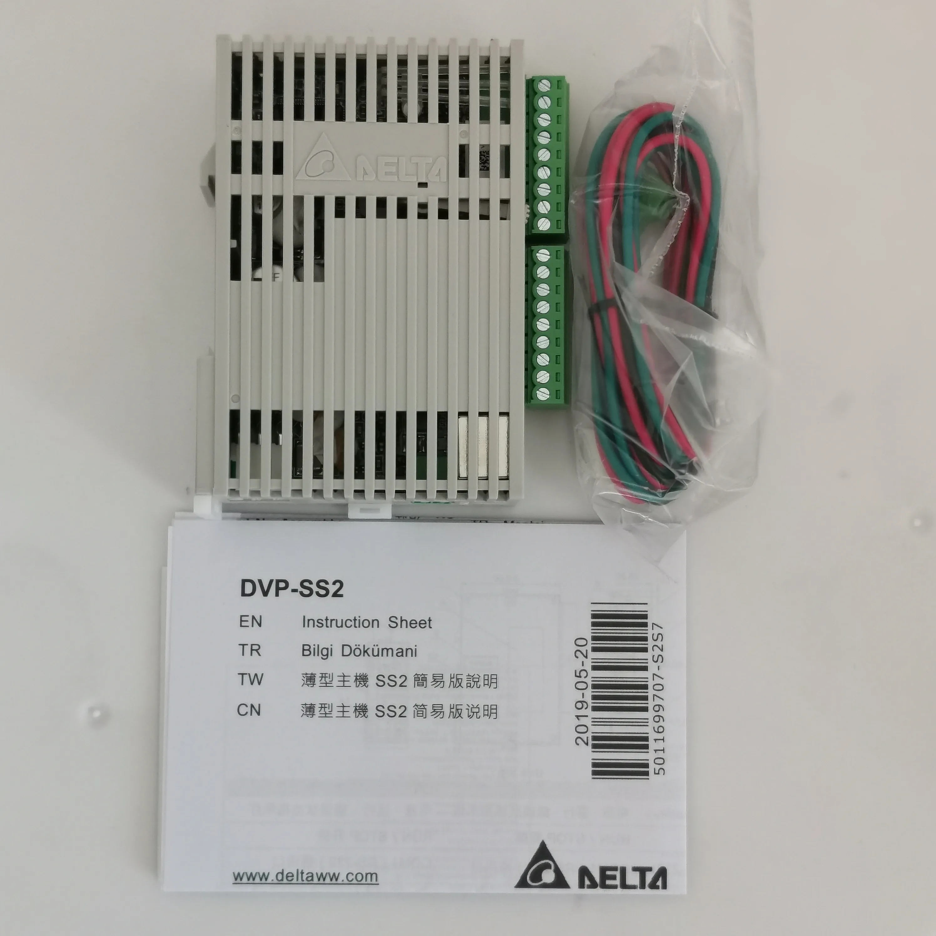 Controlador programable Delta Plc auténtico y Original Delta Dvp14ss211r Plc Delta Plc