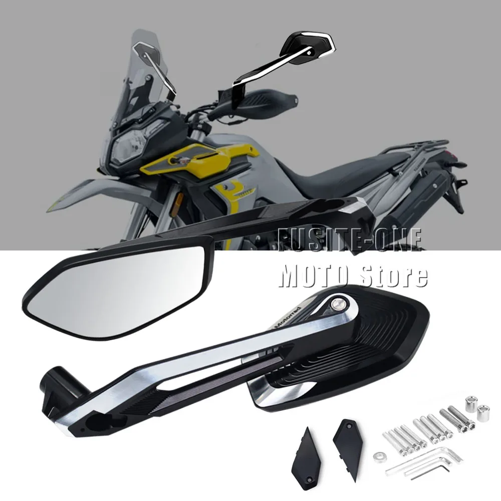 

For RALLY 300 Adventure Motorcycle Accessories Side Rear View Mirror