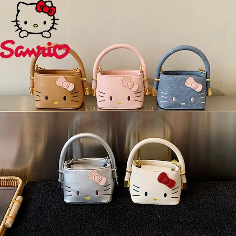 

HelloKitty New Women's Handbag Fashion High Quality Women's Lipstick Storage Bag Cartoon Versatile Women's Crossbody Bag