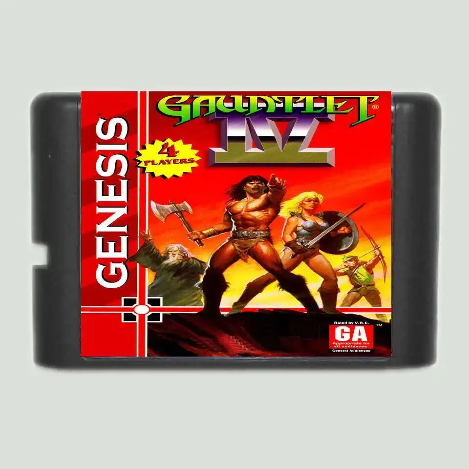 Gauntlet 4 منطقة الحرة 16Bit MD لعبة بطاقة لsega ميجا حملة لنشأة