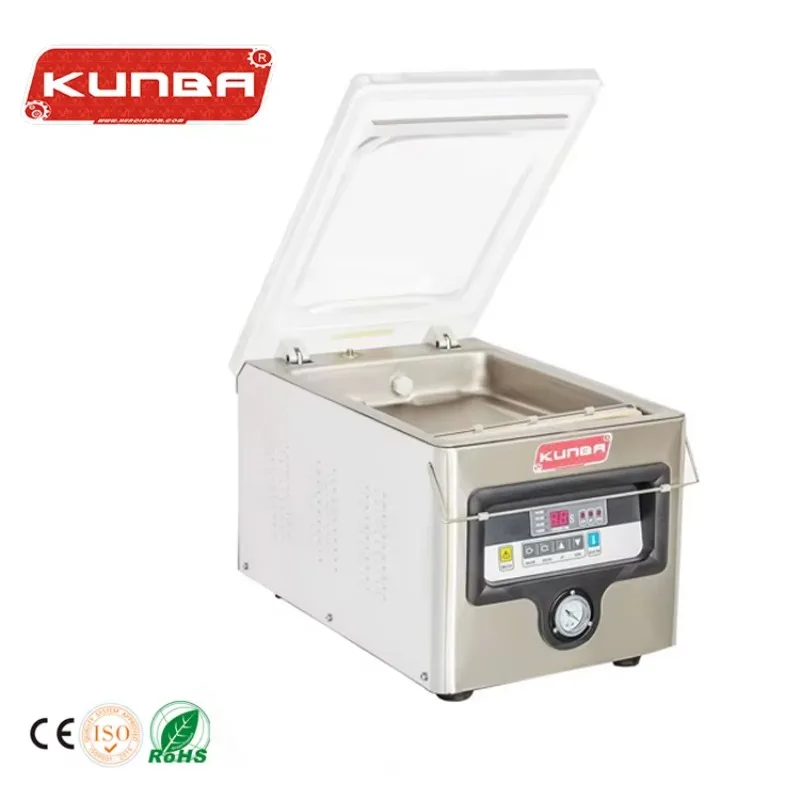 Electric Automatic DZ-260/PD Household Table Top Vacuum Sealer Machine For Dry Food Paper Glass Pouches Protecting