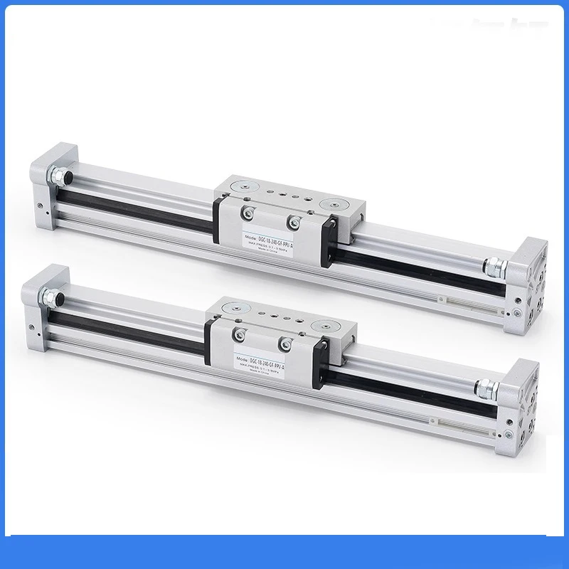 DGC Guide Type Mechanical Air Pneumatic Rodless DGC 18/25/32/40-G-PPV-A Straight Stroke Actuator Mechanical rodless cylinder