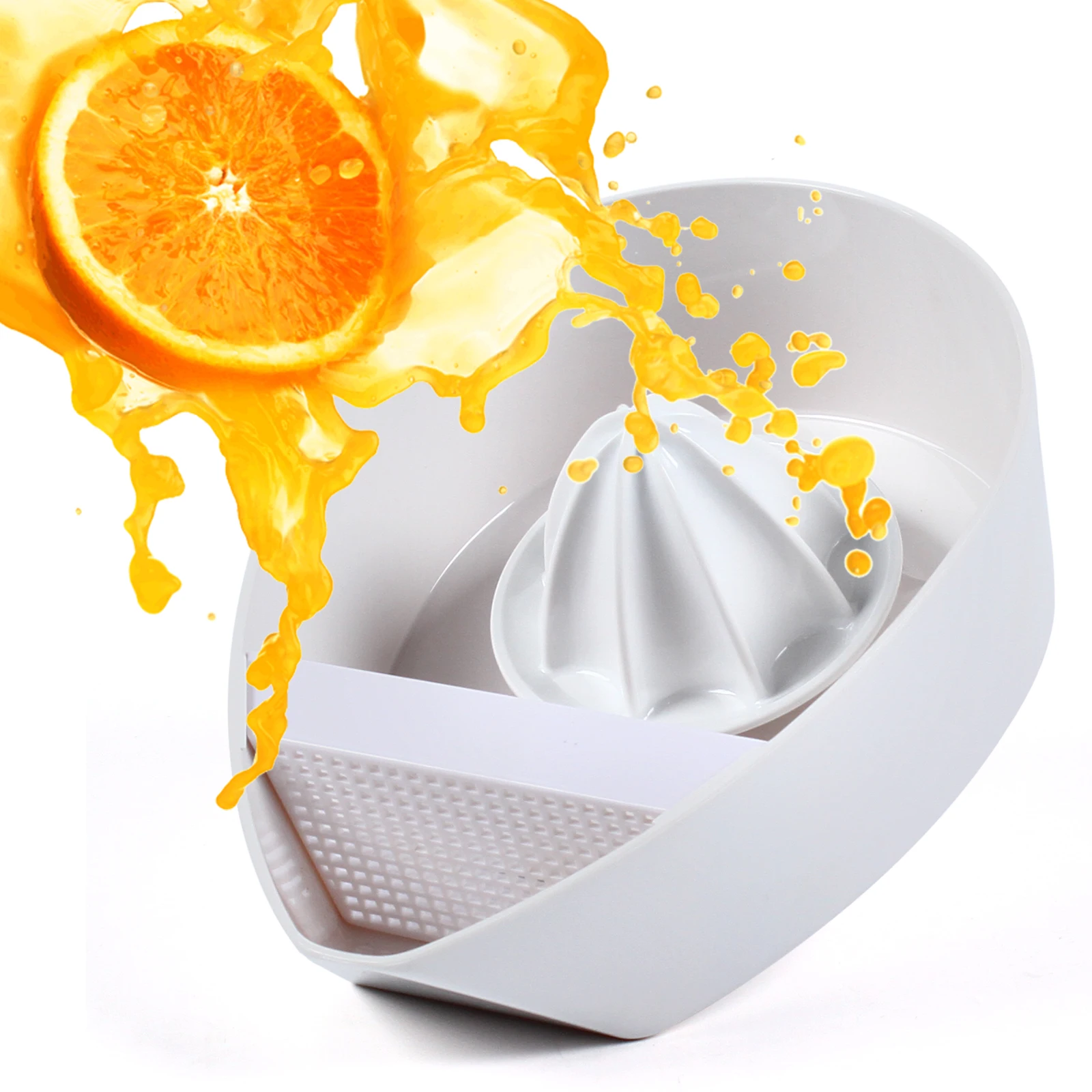 White Juicer Attachment For Kitchen Aid Stand Mixer Lemons Orange Citrus Tool