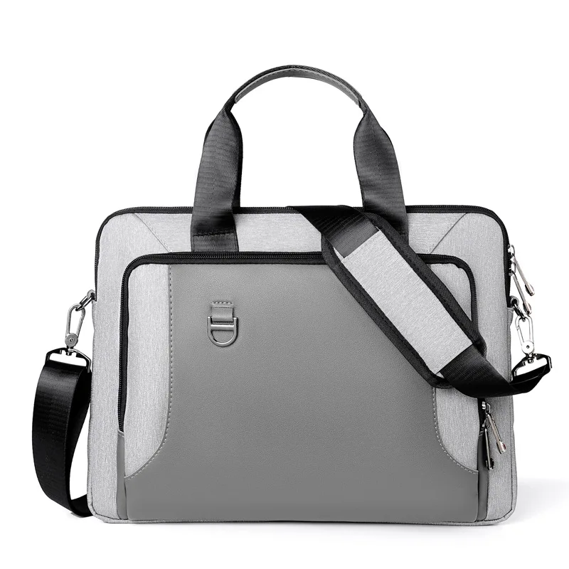 

Fashion Men Women High Quality Laptop Bag Waterproof Shockproof Nylon Laptop Briefcase for 14/15inch tablet computer