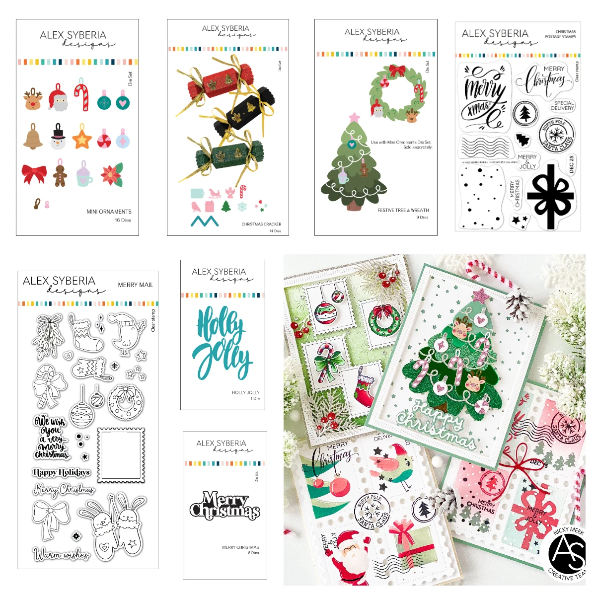 Christmas Cracker Metal Cutting Dies Wreath Decoration For DIY Scrapbooking Album Paper Template Card Embossing Handcraft