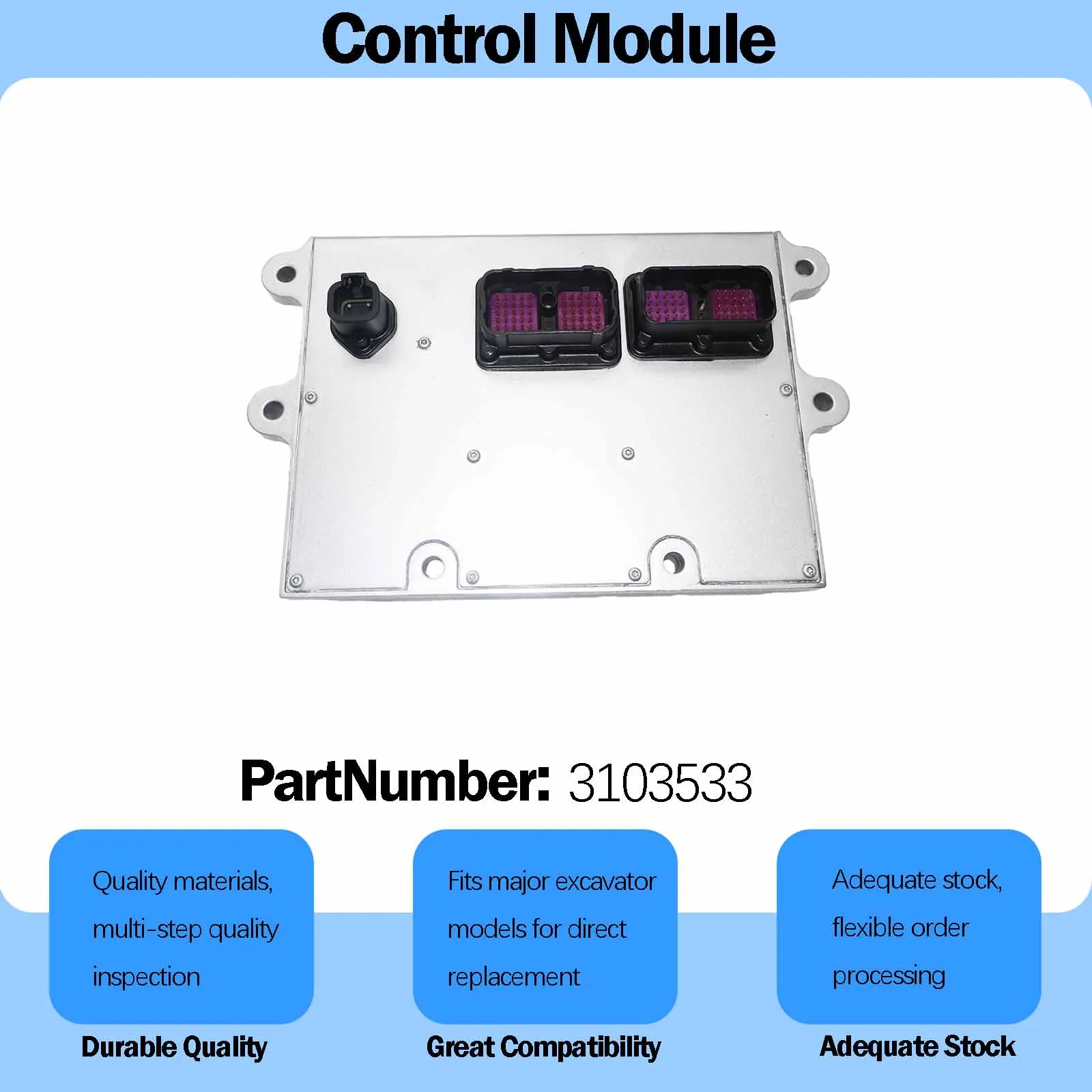 ECM ECU Control Module Electronic Control Unit 3103533 P3103533 For Cummins ISX ISM Engine