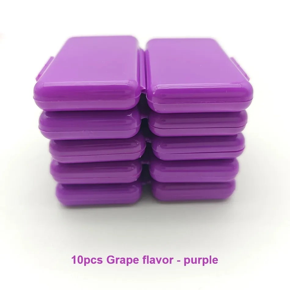 10 pçs/set sabor de fruta aparelho dental oral ortodôntico suportes de cera protetora malware cera