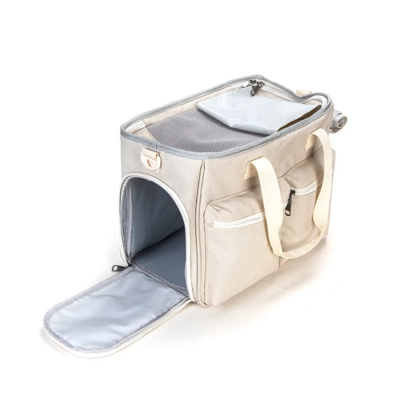 Pet Carrier Bag Kennel for Cat Small Dog Backpack Travel Car Seat Transport Moving Puppy Women Animals Walking Box Accessories