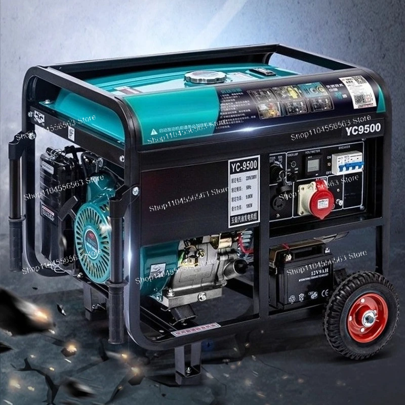 

3-10kW Gas Generator, Single Phase 220V/380V Dual Voltage for Home & Farm