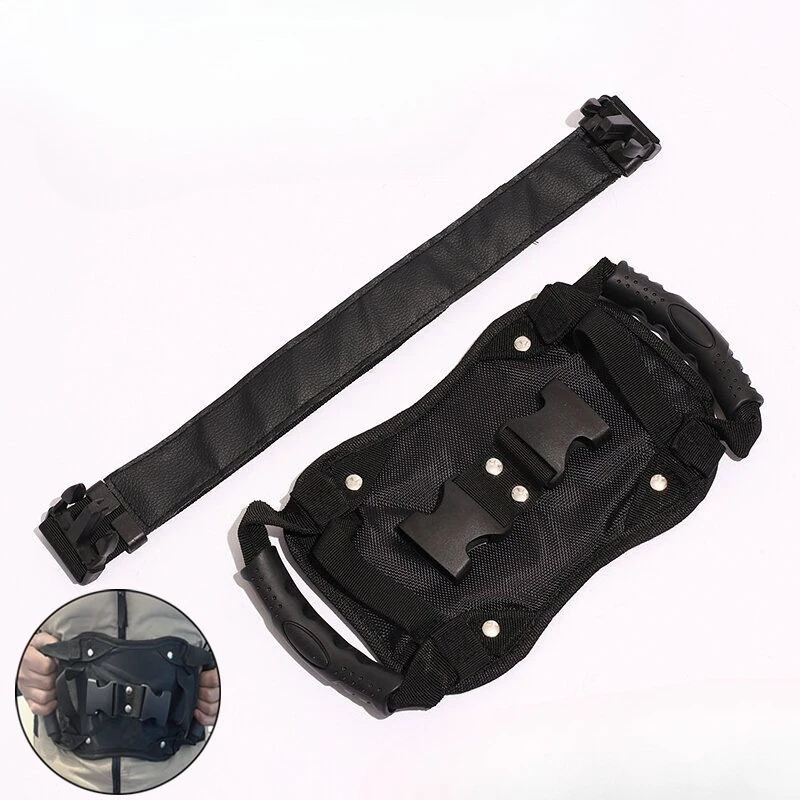Universal Passenger Grab Bar Handles Motorcycle Rear Seat Safety Armrests for E-bike Snowmobile ATV Beach Buggy Moto Accessories