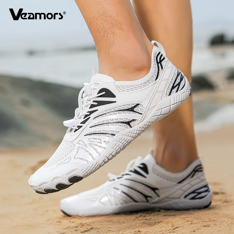 

Barefoot Men's Wading Shoes Quick Dry Women Beach Aqua Shoes Non-slip Breathable Water Sport Shoes for Swimming Surfing Kayaking