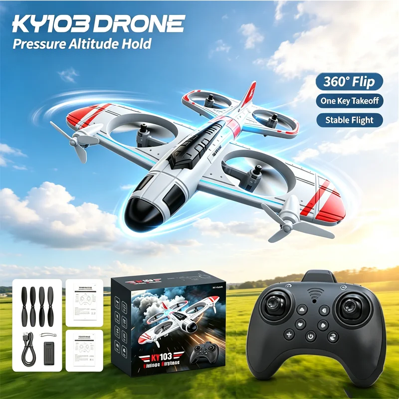 Sports Equipment In Flight - 新しいプロ仕様のKY103リモートコントロール航空機 2.4G 360°対応 ° 回転高圧安定ホバリングアウトドアスポーツ