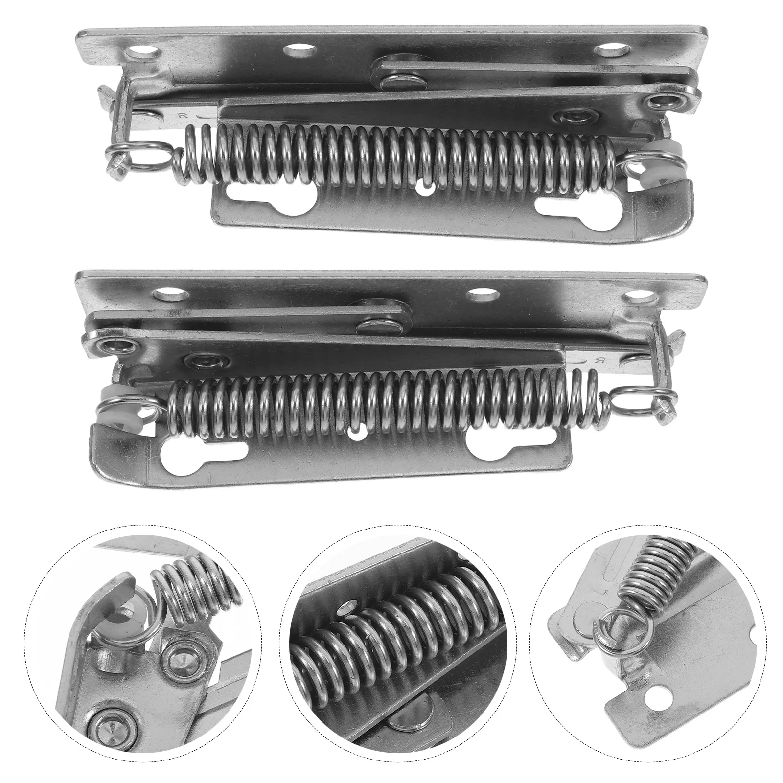 

1Pair Heavy Duty Scissor Spring Hinge 90 Degree Cabinet Wardrobe Door Support Coldrolled Steel Furniture Accessories