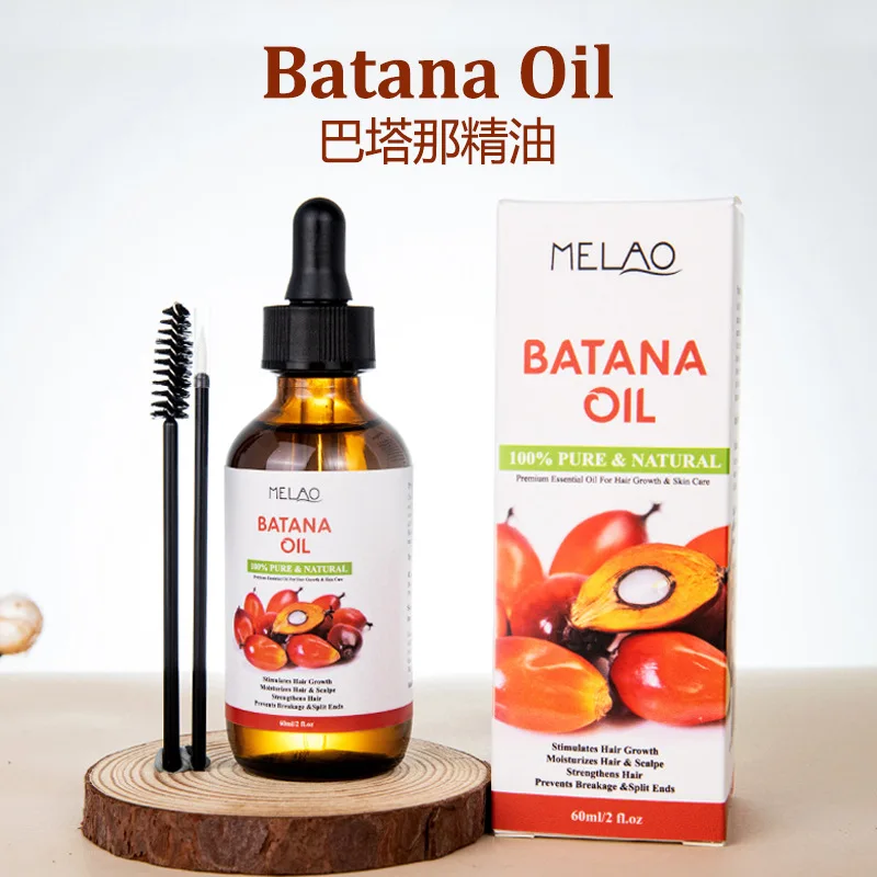 Batana Oil Hair Nourishing Serum Scalp Treatment Thickens Hair Promotes Growth Revitalizes Hair for Fuller Healthier Locks