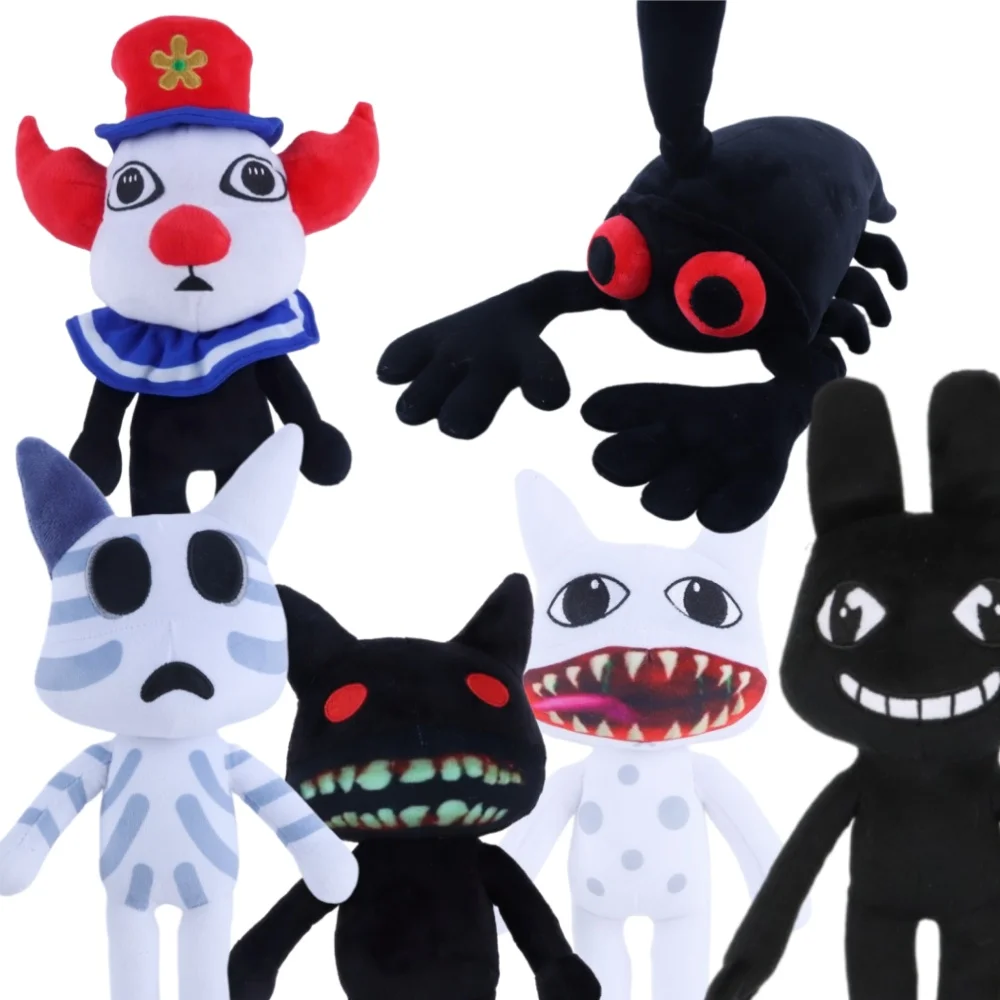 NEW Abnormal Animals Animal Hospital Plush Toy Bed Monster Camera Figure Clown Stuffed Doll For Kids Game Fans Gift Home Decor
