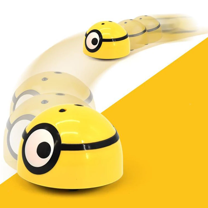 Children Electric Toys Creative Fun Storming Big Eyes Small Yellow Car Induction Toys car Pat Will Escape Intelligent Kids Toys