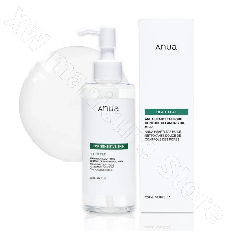 L'olio detergente delicato ANU ha un forte potere detergente per ridurre i pori rinfrescante e non grasso 200 ml