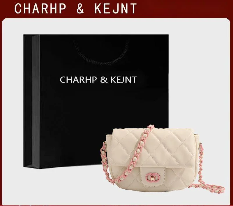 CHARHP&KEJNT Xiaoxiangfeng Lingge Chain 2024 Nuova borsa a tracolla quadrata piccola_voghion.com