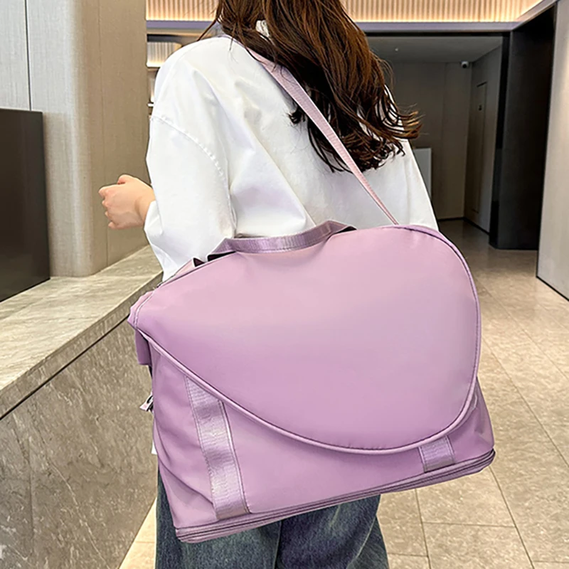 

Tennis Badminton Rackets Bag Expandable Outdoor Sports Training Travel Shoulder Bags Dry Wet Short Distance Luggage Handbag