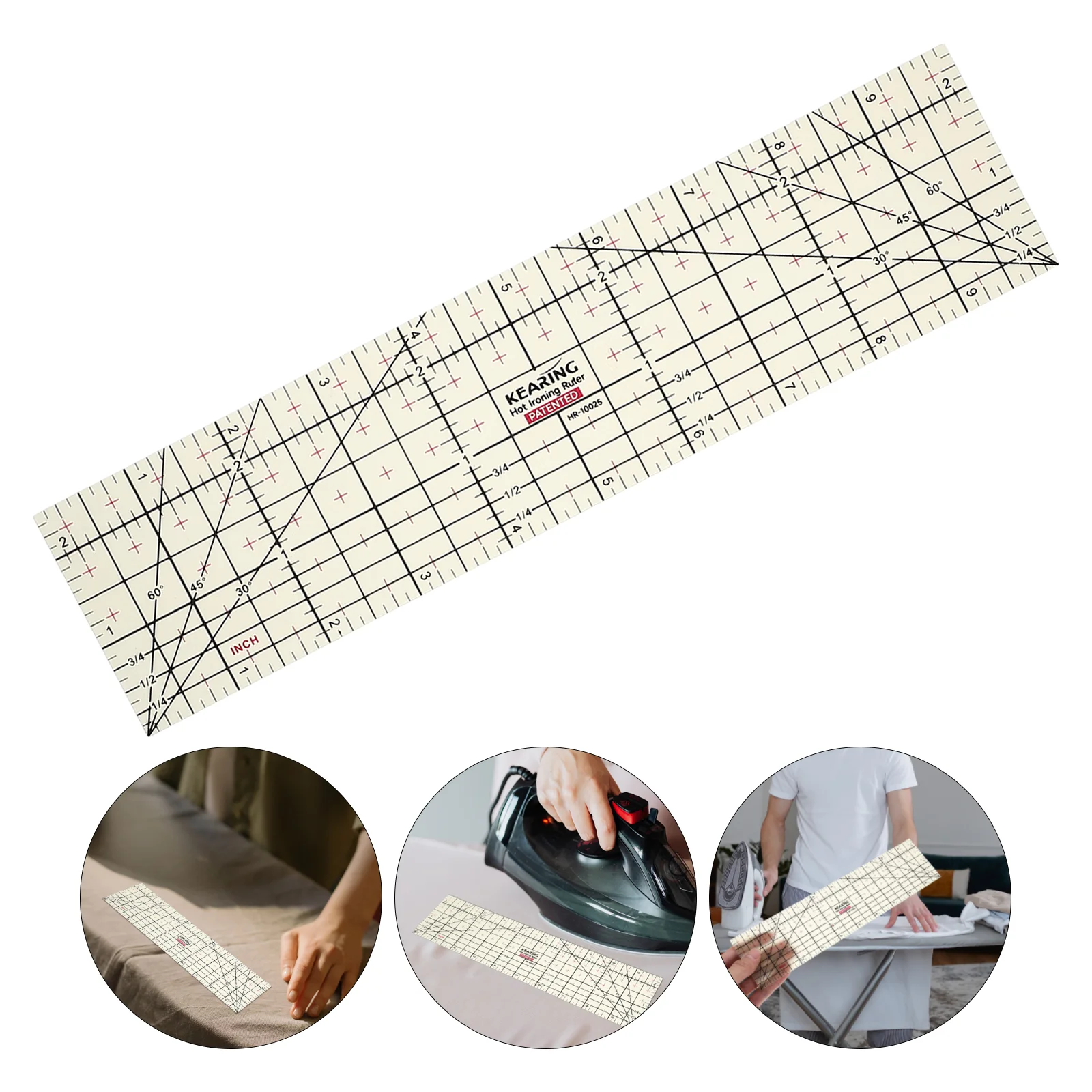 

Mat Ironing Ruler Sewing Tool Steam Cloth Cutting Rulers Hand Quilting Supplies