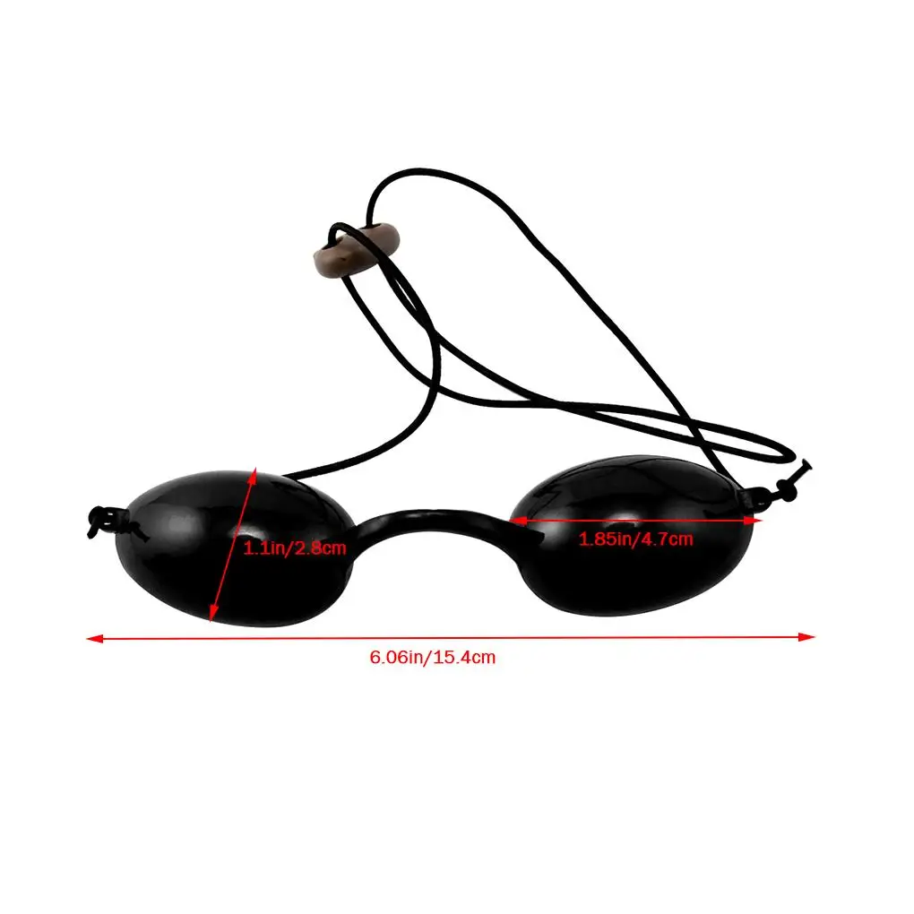 

Eye Protection Eyepatch UV Protection Goggles Tanned Spa Safety Eye Patches with Adjustable Rope