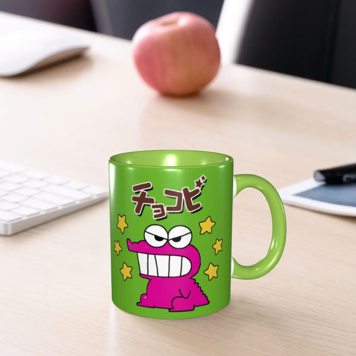 أكواب قهوة من Croc Cookies Shinchan Merch أقلام تلوين لطيفة على شكل كوب شين تشان هدية