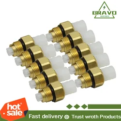 10pcs Air Suspension Repair Kit Air Tube Connector Air Valve M8 for W164 W251 W212 W211 W220 W221 M10 for Q7 Jeep BWM E66 E53