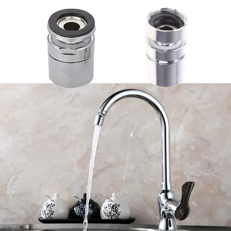 New Brass Water Saving Tap Faucet Aerator Sprayer Attachment with 360-Degree Swivel 2019