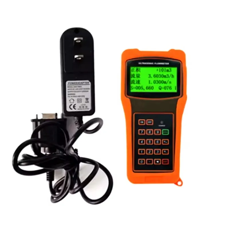 

Hot Sale External Clamp Portable Handheld Ultrasonic Flowmeter Sewage Flowmeter
