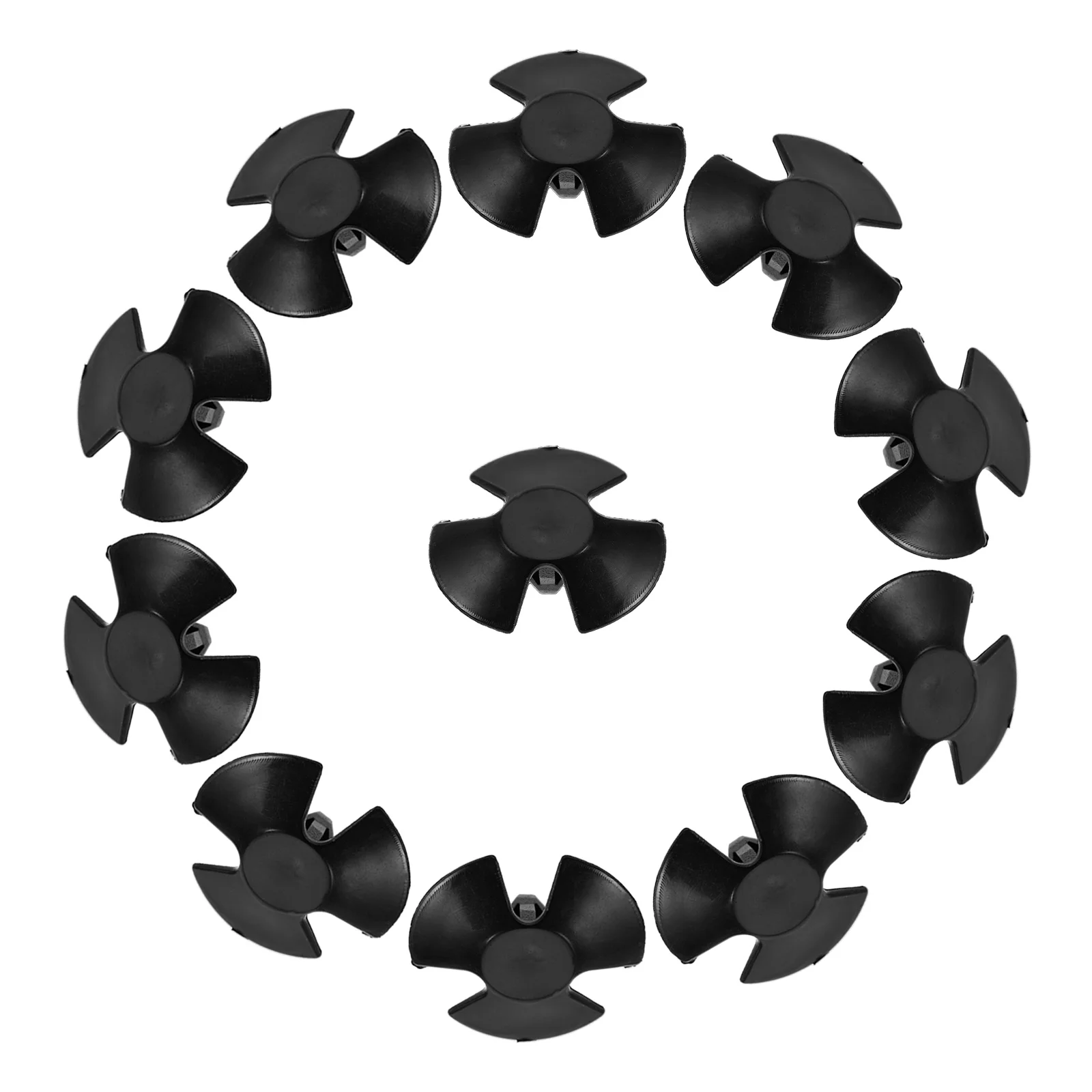 

100pcs Car Hood Retainer Clips Bumper Fasteners Trunk Insulation Soundproof Black Plastic Auto Push Pin Clips Durable Easy