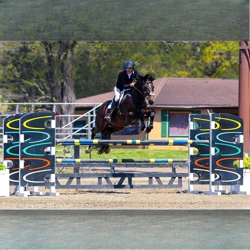 Equine Equipment Aluminum Jumps Horse Jumping Jumping Wing Portable Horse Jumping Obstacle