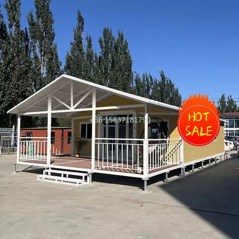 Fold Out Container House 20Ft 40 Ft Luxury Folding Tiny House Prefab Modular Tiny Homes Expandable Container House for Australia