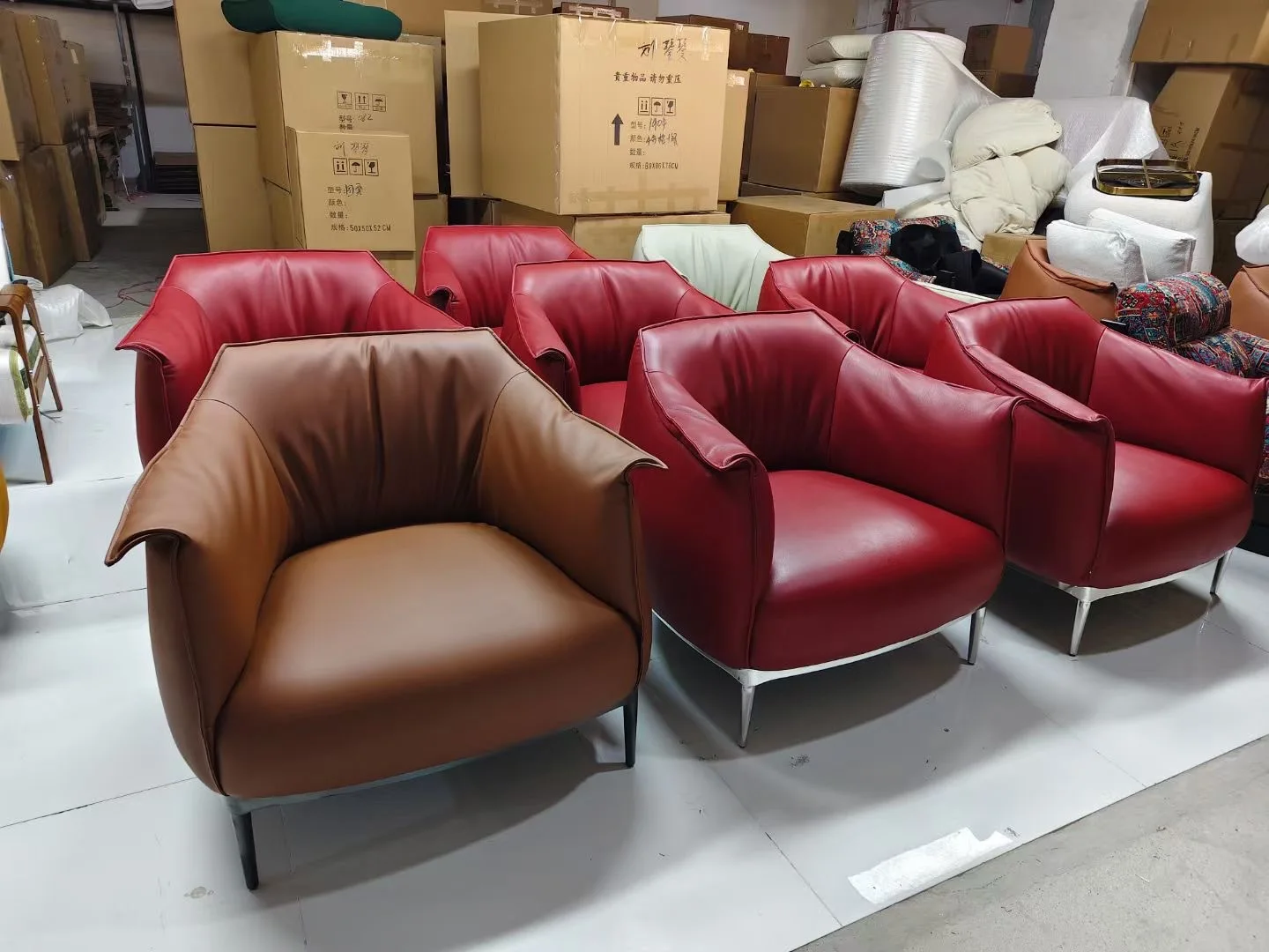 Simples sofá único cadeira pequeno apartamento quarto lazer sala de estar cadeira combinando sofá de negociação criativa