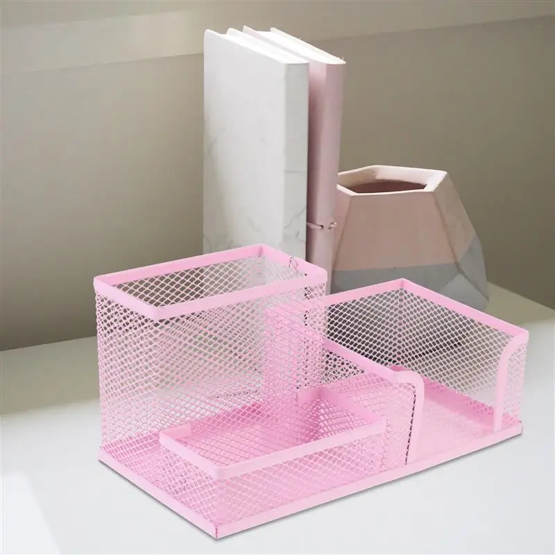 Desk Organizer Tray Mesh Pen Holder Metal Pencil Dispenser for Classroom Penholder Holders Office Organizers and Accessories