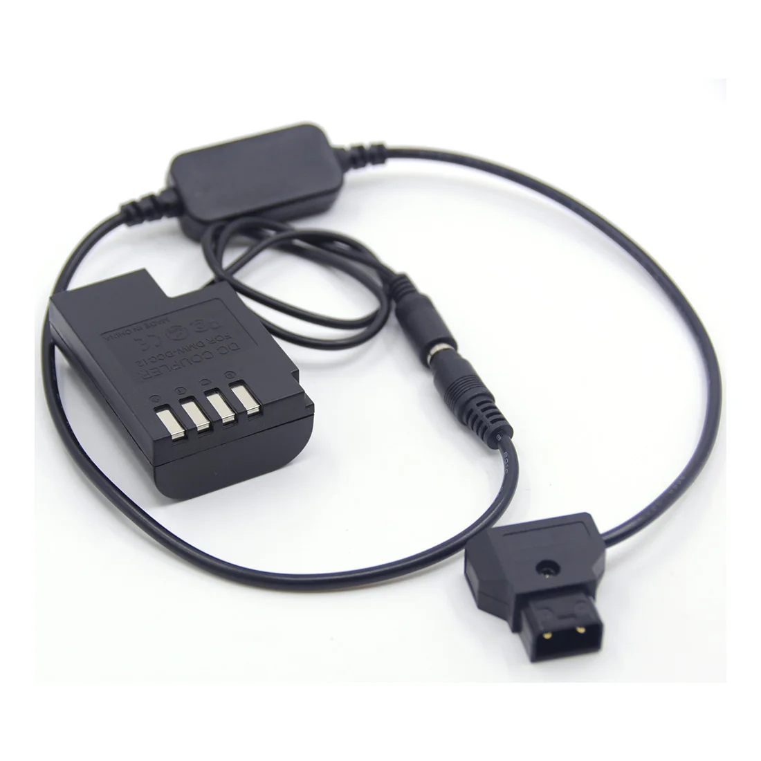 DMW-DCC12 DC Coupler DMW-BLF19E Fully Decoded Dummy Battery+D-tap Step-Down Power Cable For Lumix DMC-GH3K GH4 GH5 GH5S DC-G9