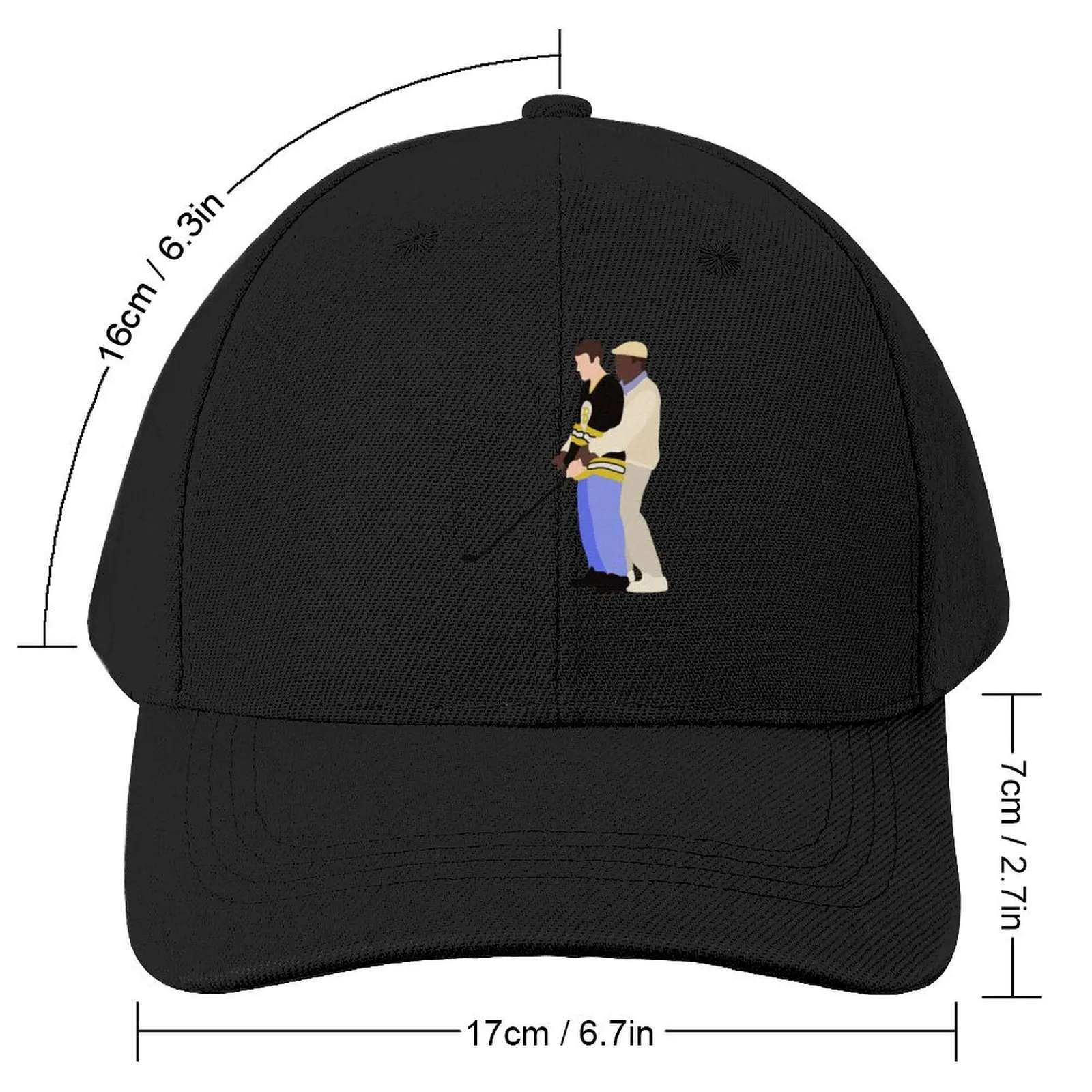 Happy Gilmore- ALL IN THE HIPS Baseball Cap Brand Man cap Visor Hat Man For The Sun Golf Hat Man For Girls Men's