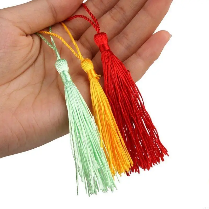 G92C Bappelle poliestere multicolore con peli seta a sospensione decorazioni