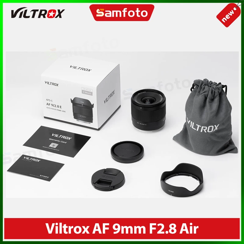 VILTROX 9mm F2.8 Air AF超広角APS-Cレンズ ニコンZマウントZR ZFC Z50