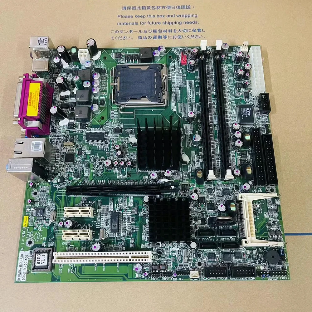 For IEI Electric Industrial Control Motherboard ICPMB-7880G-R10