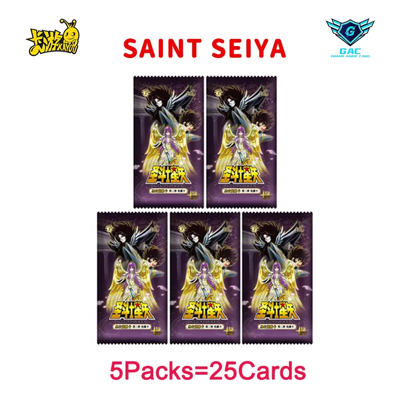New Kayou Saint Seiya Cloth Awakening Card Box Manga Edition Collectible Card Star Pack Japanese Anime Rare Collection Cards - Image 17