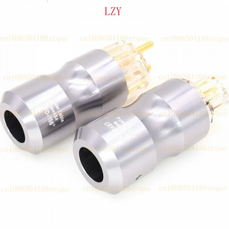 for Krell Pair 24k Gold plated EU for schuko Power Plug  IEC C13 C15 Female Connector