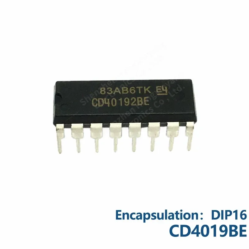 10PCS CD4094BE CD4511BE CD4518BE CD4015BE CD4019BE package DIP16
