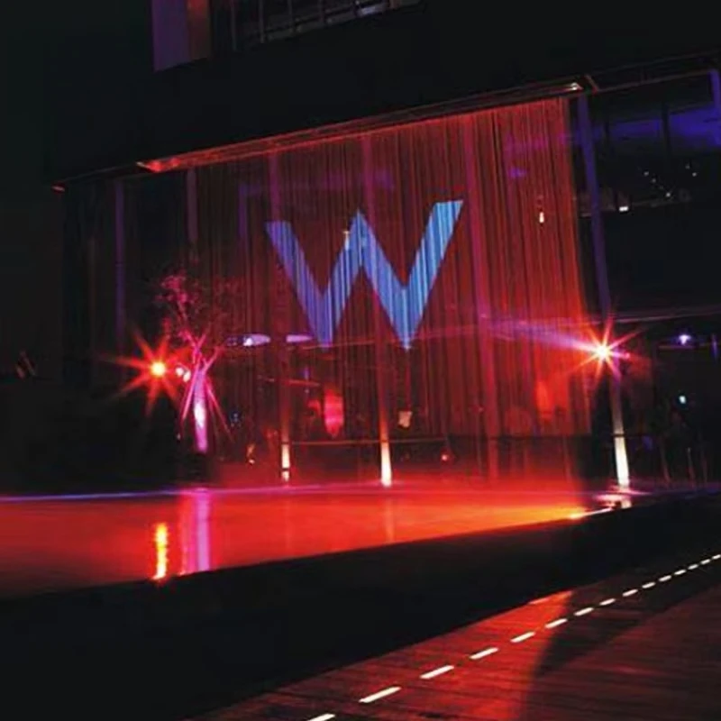 3D Digital Programmable Waterfall Screen Smart Water Curtain for Garden Decoration