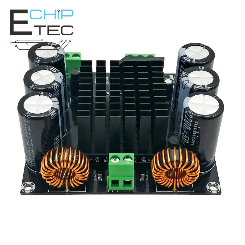 

Fee Shipping XH-M253 High-power Mono 420W Digital Power Amplifier Board TDA8954TH BTL Mode Audio Amplifier Module