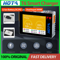 HOTA T6 300W 1-6S Intelligent Charger for a wide range of devices NiZn/Nicd/NiMH Battery RC Drone Spares