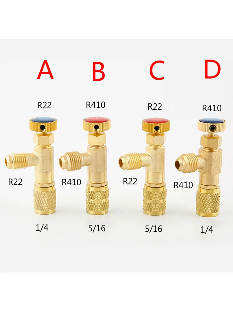 HOWHI Air Conditioning Refrigerant Safety Valve R410A R22 1/4 