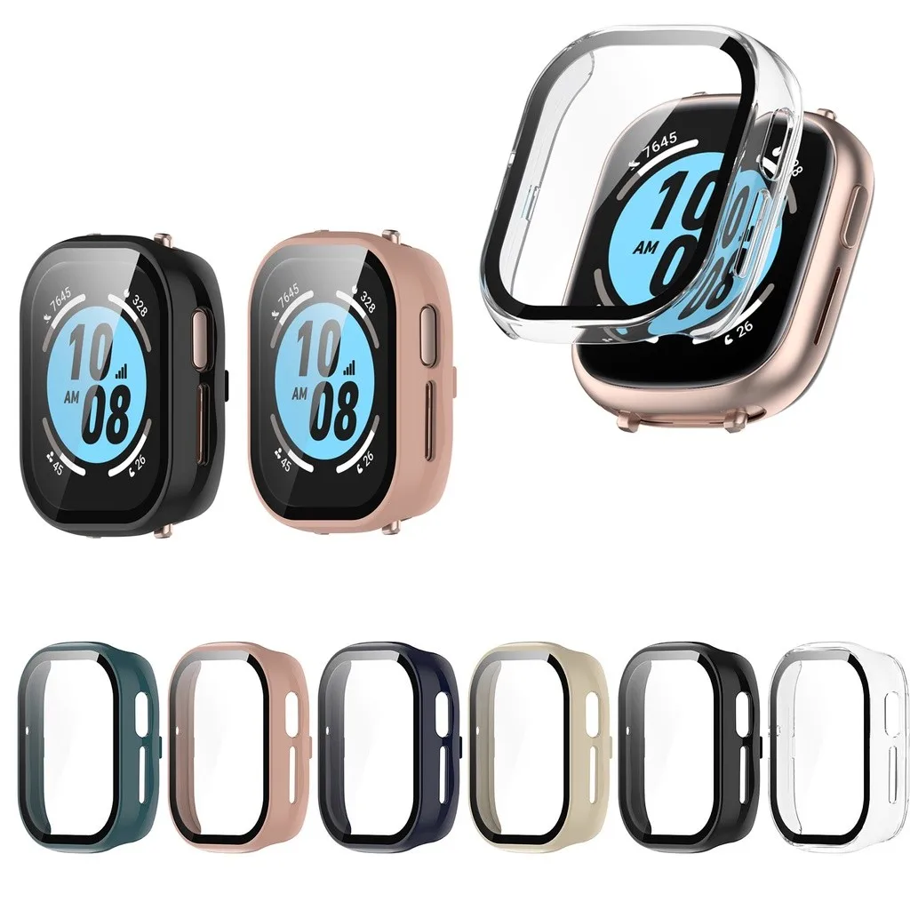 Suitable For Honor Watch 4 Ultra Thin Hard PC Case Tempered Glass Screen Protector Protective Cover