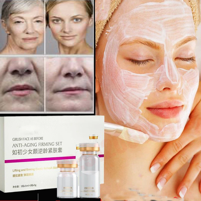 

Repair Tighten Sagging Deep Moisturizing Instant Effect Products Collagen Anti-Wrinkle Mask Anti-Aging Firming Brightening